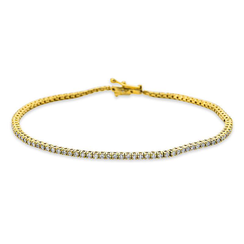 Armband - Tennisarmband aus Gold mit Diamanten - 5C611
