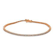 Armband - Tennisarmband aus Gold mit Diamanten - 5C611