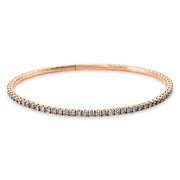 Armband    aus 750/-18 Karat Rotgold mit 70 Diamanten 2