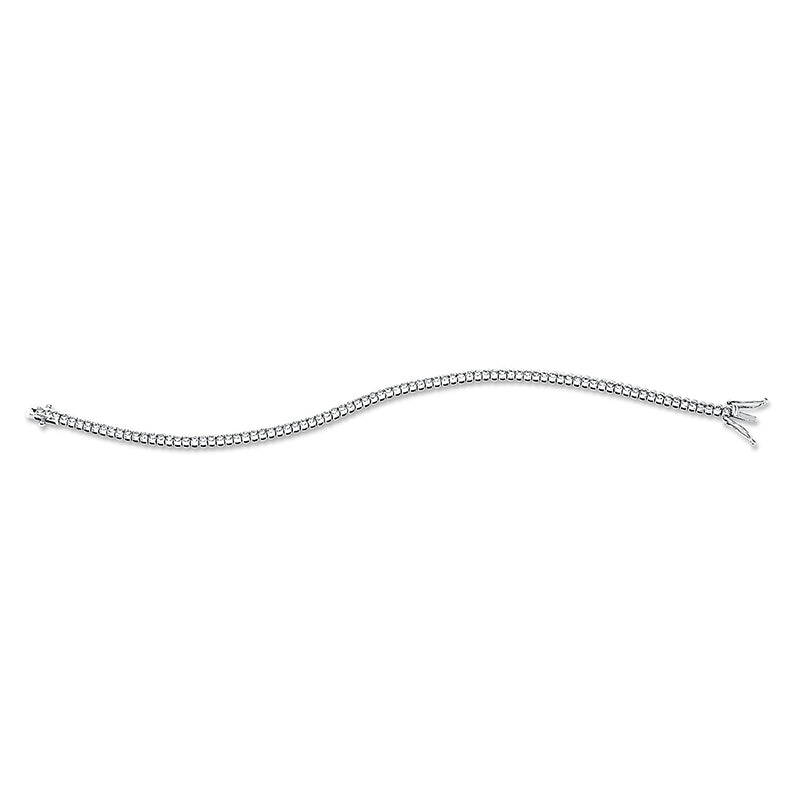 Armband    aus 750/-18 Karat Weißgold mit 94 Diamanten 2