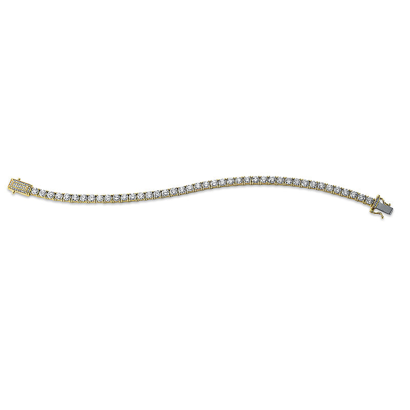 Armband - Tennisarmband aus Gold mit Diamanten - 5D210