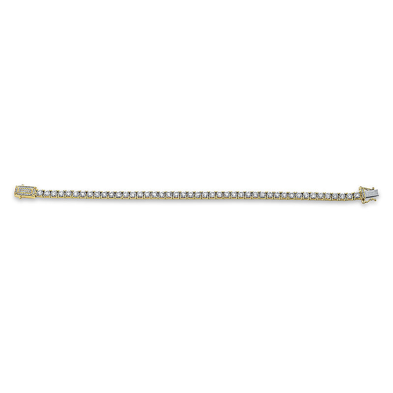 Armband - Tennisarmband aus Gold mit Diamanten - 5D211