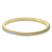 Armband    aus 750/-18 Karat Gelbgold mit 81 Diamanten 1