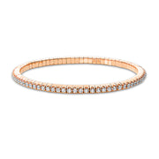 Armband    aus 750/-18 Karat Rotgold mit 81 Diamanten 2