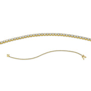 Armband    aus 750/-18 Karat Gelbgold mit 97 Diamanten 1