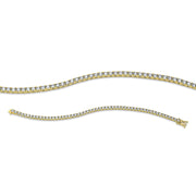 Armband    aus 750/-18 Karat Gelbgold mit 54 Diamanten 6