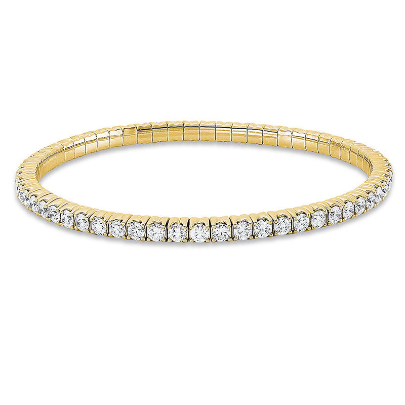 Armband    aus 750/-18 Karat Gelbgold mit 59 Diamanten 5