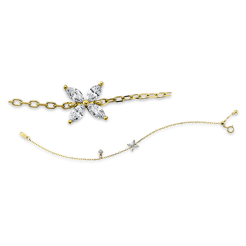 Armband - Moderner Schmuck aus Gold mit Diamanten - 5E315