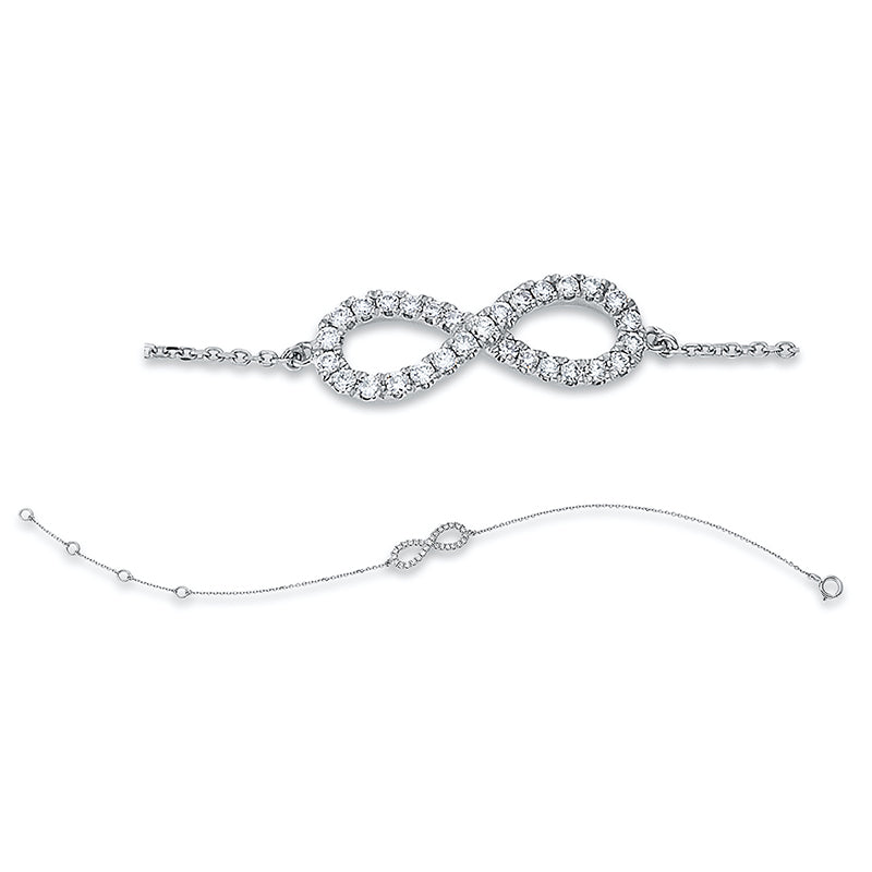Armband    aus 750/-18 Karat Weißgold mit 29 Diamanten 0