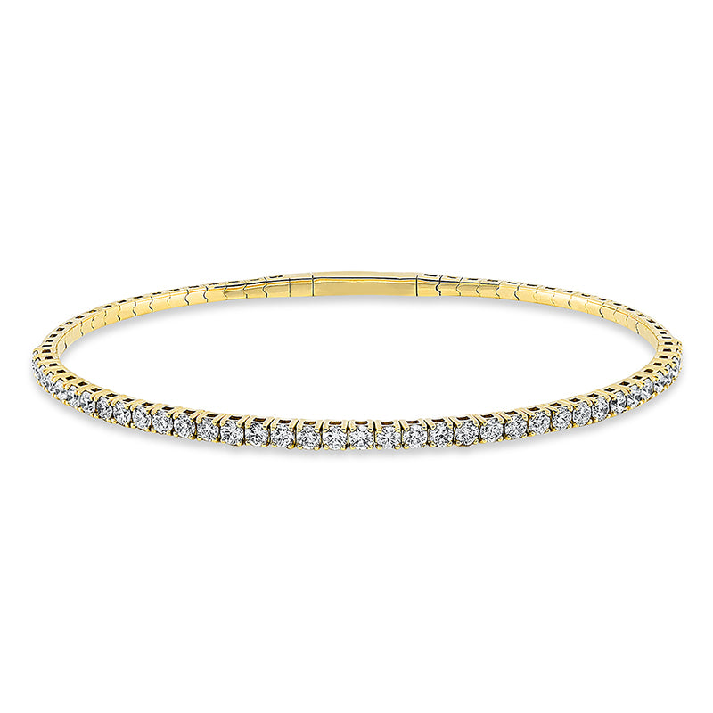 Armband    aus 750/-18 Karat Gelbgold mit 37 Diamanten 1