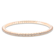 Armband    aus 750/-18 Karat Rotgold mit 120 Diamanten 1