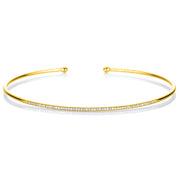 Armreif    aus 750/-18 Karat Gelbgold mit 53 Diamanten 0