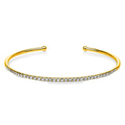 Armreif - Moderner Schmuck aus Gold mit Diamanten - 6A388